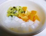 夏にぴったり☆カルピスココゼリー作り方3写真