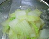 白菜のシーザーサラダ作り方1写真
