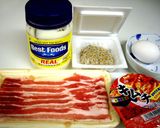 キムチ豚納豆マヨ玉子(手順写真付き)作り方1写真