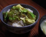 めかぶアボカ丼作り方3写真