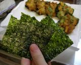 納豆＆ゴーヤのノリ♪ノリ♪天ぷら作り方3写真
