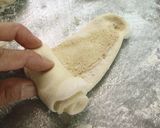 ＨＢで、スイートローズパン。作り方3写真