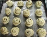 ＨＢで、スイートローズパン。作り方5写真