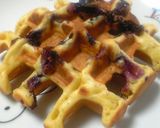 ブルーベリー入りパンケーキ作り方7写真
