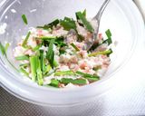 モッチモチれんこんチヂミ作り方1写真
