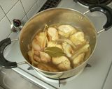 鶏肉とインゲンのバルサミコ風ソース煮作り方4写真