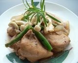鶏肉とインゲンのバルサミコ風ソース煮作り方6写真