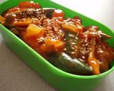 スピード丼☆炒めきゅうりのあんかけご飯作り方5写真