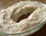 ♬　レンジで蓮根とえのきの鶏バーグ　♬作り方4写真