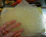 れんコンビーフ☆スティック焼春巻き♪作り方6写真