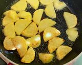 鮭とじゃがいものカレーバター炒め作り方4写真