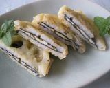 サクッ！っと美味しい★蓮根チーズ磯辺揚げ作り方3写真