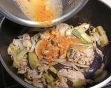 なすと豚肉のピリ辛煮作り方7写真