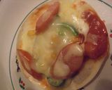 子供と一緒に作ろ♫♬餃子の皮で簡単ピザ✿作り方3写真