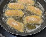 梅肉入り♪大葉とチーズの一口カツ作り方6写真