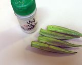 オクラとツナのクレソル和え作り方1写真