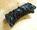 茄子と青唐辛子の赤シソ巻き(味噌味)作り方5写真