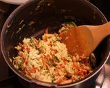 野菜パクパク！スクランブルエッグ作り方4写真