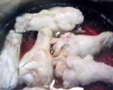 お鍋一つで手羽元の甘辛煮作り方3写真