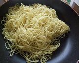 夏焼きそば!トマト&おくら&べーこん♪作り方1写真