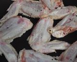 フライパンでお手軽♪手羽先トマトセロリ♪作り方2写真