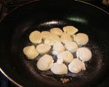 台湾家庭料理♪帆立＆豆腐の炒めもの♪　作り方4写真