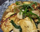 台湾家庭料理♪帆立＆豆腐の炒めもの♪　作り方5写真