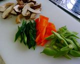 白身魚の野菜たっぷりケチャップあんかけ作り方2写真