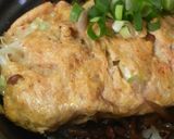 とろとろキャベキムチオムレツ☆きんぴら丼作り方2写真