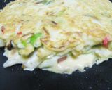 お店みたいに分厚いお好み焼き作り方8写真