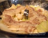 香り立つネギソース☆豚肉のホットサラダ作り方3写真