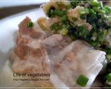 香り立つネギソース☆豚肉のホットサラダ作り方5写真