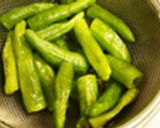 ししとうと煮干の甘辛炒め作り方1写真
