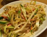 食欲のない夏に☆山芋とツナの冷製パスタ作り方5写真