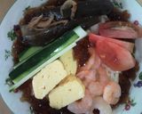 天然水のレインボー素麺。作り方7写真