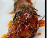 ローストラムにんにくトマトソース作り方9写真