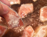 お義母さんの味★　鮭と茸の麺つゆ煮作り方6写真