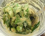 茹でオクラの味噌マヨ和え作り方3写真