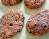豚ひき肉と野菜のいそべつくね作り方2写真