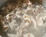 簡単♪豚しゃぶしゃぶ肉のよだれ鶏風作り方1写真
