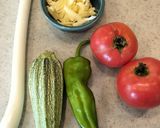 熱々美味しい★トマトの夏野菜グリル作り方1写真