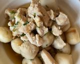さといもと鶏の煮物作り方3写真