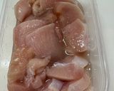 【簡単夕食】柔らか鶏胸肉と小松菜と卵の炒め物作り方1写真