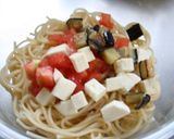 カプレーゼ風冷製パスタ作り方10写真