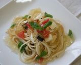 カプレーゼ風冷製パスタ作り方11写真
