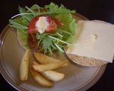 じゃこ天・チーズ・トマトバーガー作り方4写真