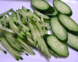 冷やしたぬき素麺作り方3写真