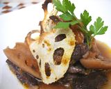 れんこんと牛すじのスパイシーとまと煮作り方3写真