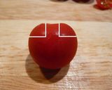 ♥プチトマトのカゴ♥作り方2写真
