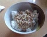 鶏納豆丼作り方6写真